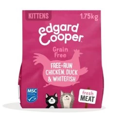 Edgard & Cooper Grain Free Chicken, Duck & Whitefish Dry Kitten Food