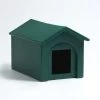 Katden Kitty Kottage Outdoor Cat Shelter - Dark Green -Cat Supplies Store 112a5800