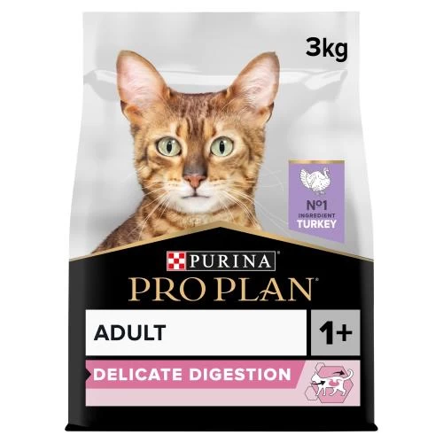 PURINA PRO PLAN PRO PLAN Turkey Delicate Sensitive Digestion Dry Adult Cat Food 4 PURINA PRO PLAN PRO PLAN Turkey Delicate Sensitive Digestion Dry Adult Cat Food - Image 2