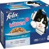 Felix As Good As It Looks Kitten Fish Selection In Jelly -Cat Supplies Store 25413
