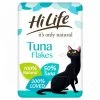 18 X HiLife Its Only Natural Cat Pouch Tuna Flakes 70g -Cat Supplies Store 370841