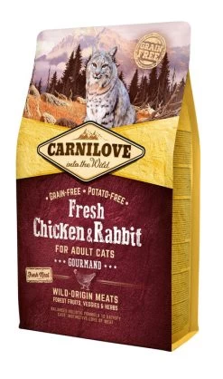 Carnilove Fresh Chicken & Rabbit Adult Cat Food -Cat Supplies Store 4 1