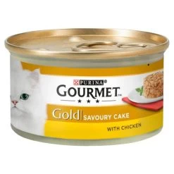 Gourmet Gold Savoury Cake Chicken Wet Adult Cat Food -Cat Supplies Store 5376146 T1 i5l8pz