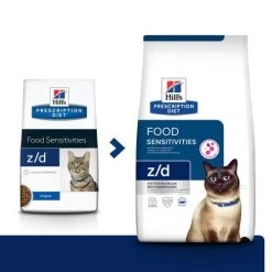 Hills Prescription Diet ZD Food Sensitivities Dry Cat Food -Cat Supplies Store 606420 Thumbnail02 gmlbr4