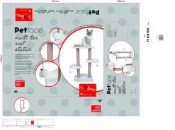 Petface Multi Tier Rest Station Cream -Cat Supplies Store 61645ad4370044.91424128