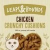 12 X Rosewood Leaps & Bounds Chicken Crunchy Cushions 60g -Cat Supplies Store 62053
