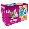 Whiskas 1+ Cat Pouches Pure Delight Fish Selection In Jelly 1 Whiskas 1+ Cat Pouches Pure Delight Fish Selection In Jelly -Cat Supplies Store 624337