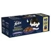 40 X Felix Tasty Shreds Mixed Selection In Gravy Wet Cat Food 80g -Cat Supplies Store 736404