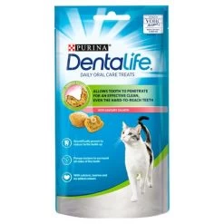 Dentalife Salmon Adult Cat Treats -Cat Supplies Store 7613036725286 cfzamq