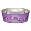 Bella Bowls Purple Cat Bowl -Cat Supplies Store 7751 Bella Designer Fish Lilac XSmall D 41915.1586789607 srpfg0