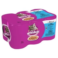 24 X Whiskas Can Jelly Fish 390g