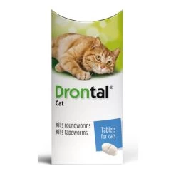 Drontal Worming Tablets For Small & Medium Cats Under 4kg