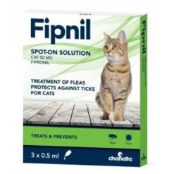 Fipnil Flea & Tick Spot On Solution For Cats