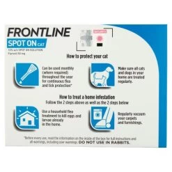 FRONTLINE Spot On Flea & Tick Treatment Cat -Cat Supplies Store FrontlineCatBoP ztm147