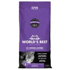 Worlds Best Cat Litter Multiple Cat Lavender Formula -Cat Supplies Store WBLavendar np6mr9