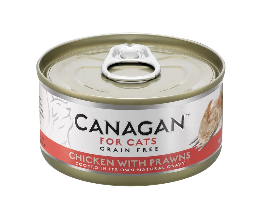 12 X 75g Canagan Chicken With Prawns Grain-Free Cat Food 3 12 X 75g Canagan Chicken With Prawns Grain-Free Cat Food