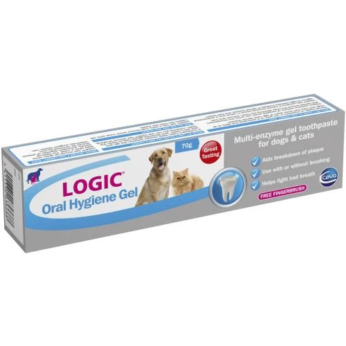 Logic Oral Hygiene Gel Enzymatic Dog & Cat Toothpaste 3 Logic Oral Hygiene Gel Enzymatic Dog & Cat Toothpaste