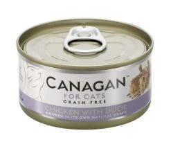 12 X 75g Canagan Chicken With Duck Grain-Free Cat Food