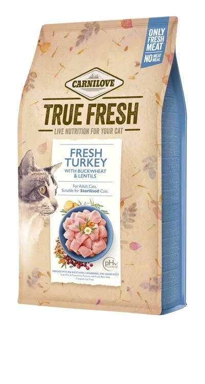 Carnilove True Fresh Turkey Dry Cat Food 3 Carnilove True Fresh Turkey Dry Cat Food