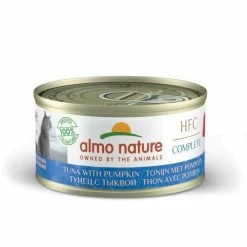 24 X Almo Nature HFC Complete Tuna With Pumpkin Cat Food 70g