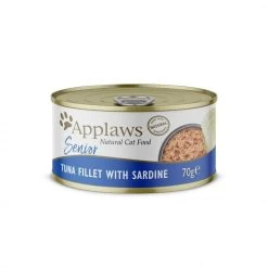 24 X Applaws Senior Cat Food Tuna With Sardine 70g
