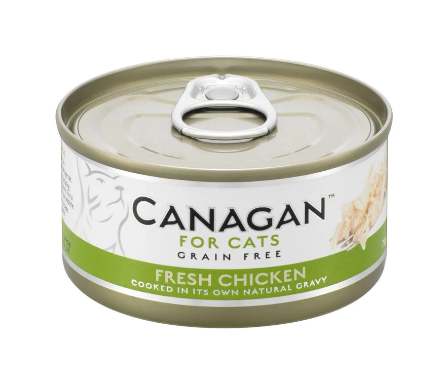 12 X 75g Canagan Free Run Chicken Grain-Free Cat Food 3 12 X 75g Canagan Free Run Chicken Grain-Free Cat Food