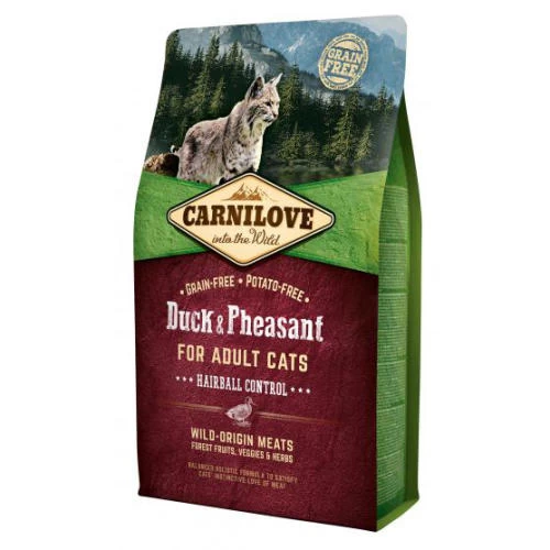 Carnilove Hairball Control Duck & Pheasant Adult Cat Food 3 Carnilove Hairball Control Duck & Pheasant Adult Cat Food