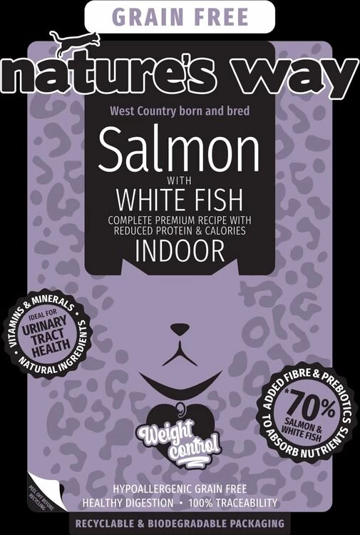Nature's Way Salmon & White Fish Indoor Cat Food 3 Nature's Way Salmon & White Fish Indoor Cat Food