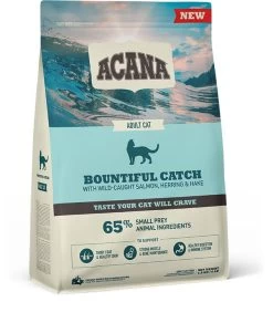 New ACANA Bountiful Catch Cat Food With Salmon