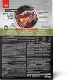 Orijen Tundra Dry Cat Food -Cat Supplies Store ns canada emea apac orijen tundra cat back 1.8kg