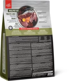 Orijen Tundra Dry Cat Food -Cat Supplies Store ns canada emea apac orijen tundra cat back right 1.8kg