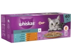 Whiskas 1+ Cat Pouches Duo Surf & Turf In Jelly